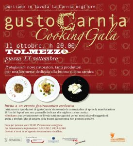 Serata di ‘Gusto Carnia’a Tolmezzo