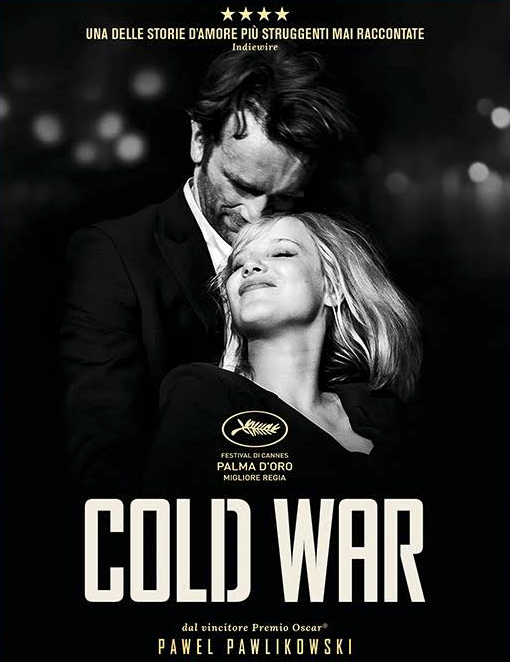 Scopri di più sull'articolo LunedìCinema, c’è “Cold War” di Pawel Pawlikowski al Teatro Comunale di Cormons