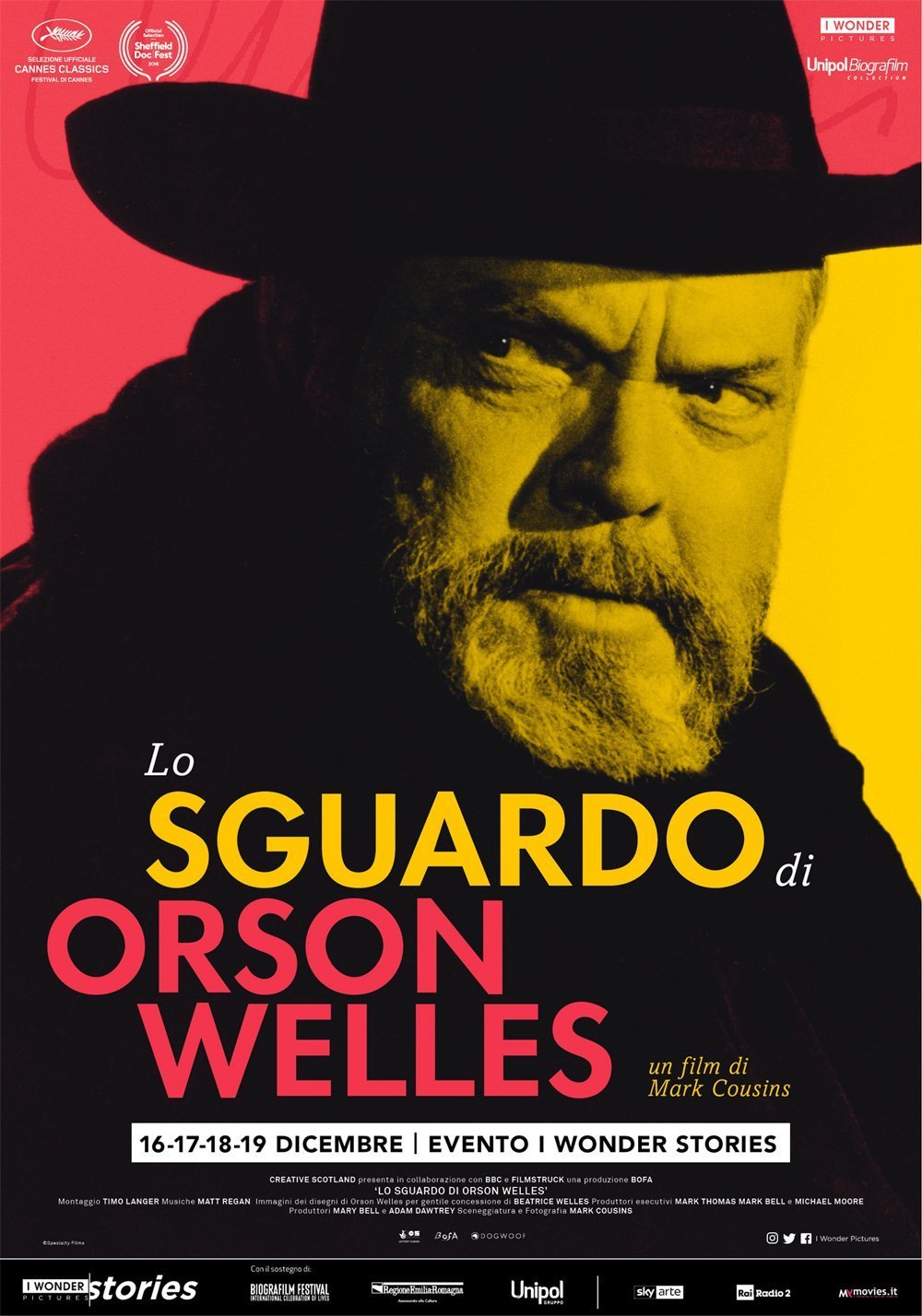 Al momento stai visualizzando Al cinema Centrale di Udine martedì 26 febbraio Lo sguardo di Orson Welles