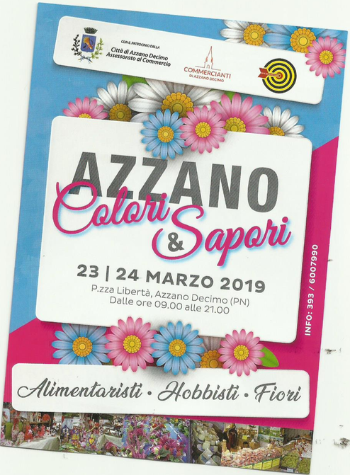 Al momento stai visualizzando “Colori & Sapori” porta ad Azzano Decimo le specialità tipiche del Bel Paese ed i colori della primavera