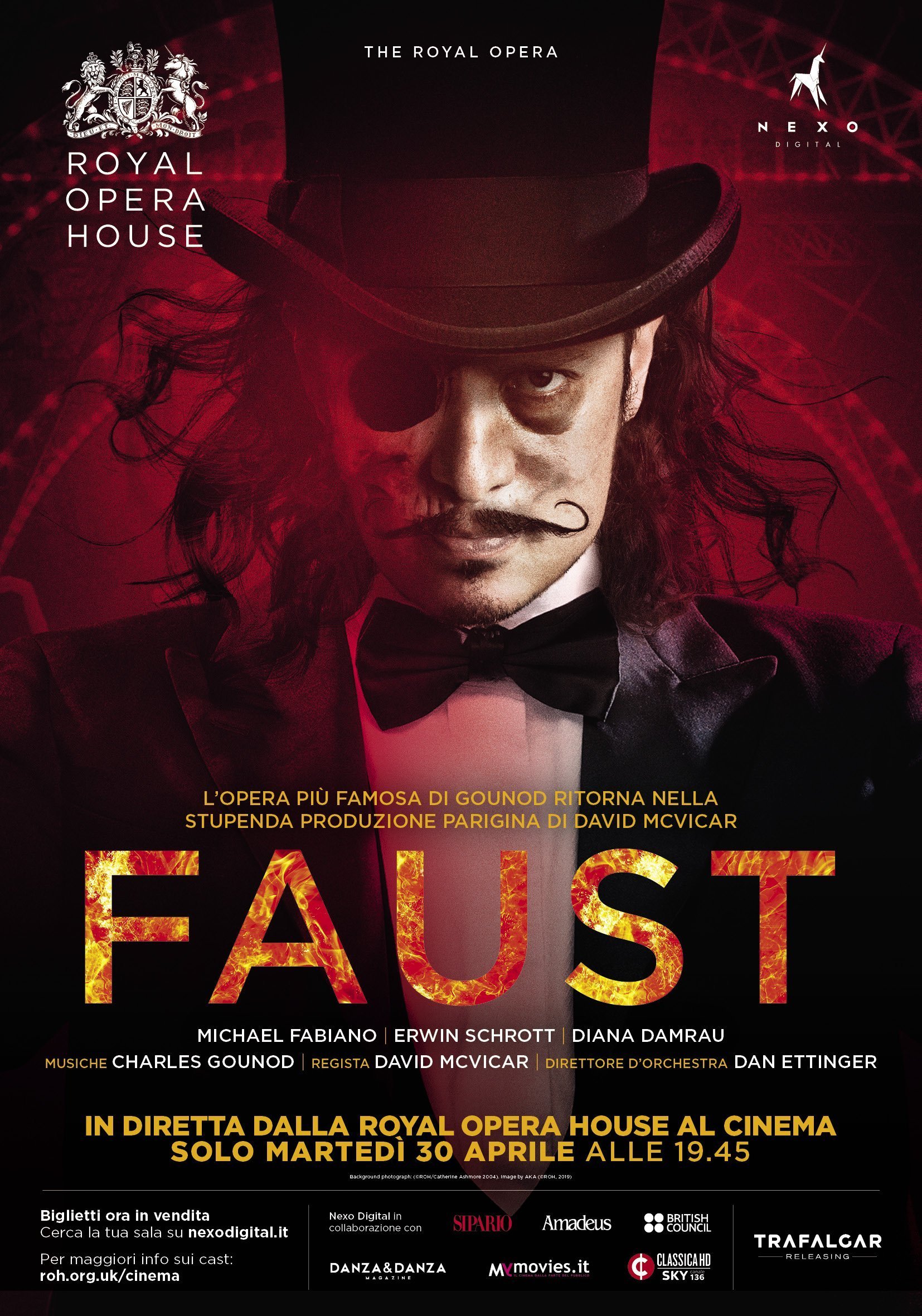 Al momento stai visualizzando Il “Faust” martedì 30 aprile al cinema Centrale di Udine in diretta live dalla Royal Opera di Londra