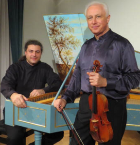 il Duo Crtomir Šiškovic violino e Luca Ferrini clavicembalo