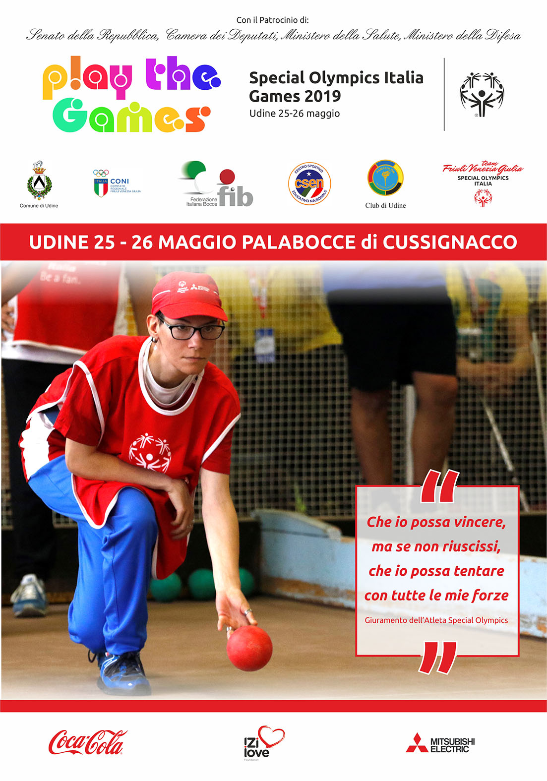 Al momento stai visualizzando “Play The Games” di bocce: a Cussignacco (Udine) oltre 100 Special Olympics da tutta Italia Il 25 e il 26 maggio