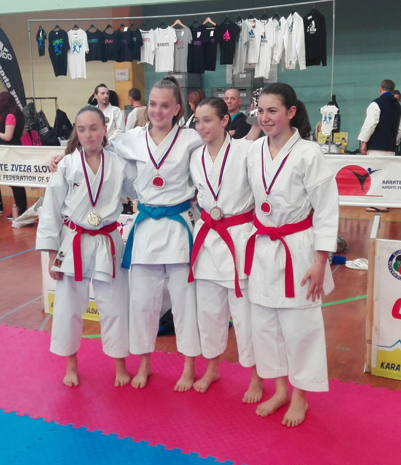 Al momento stai visualizzando Formazione Sporting Club Latisana: un bronzo all’International karate di Postojna con Maila Casasola
