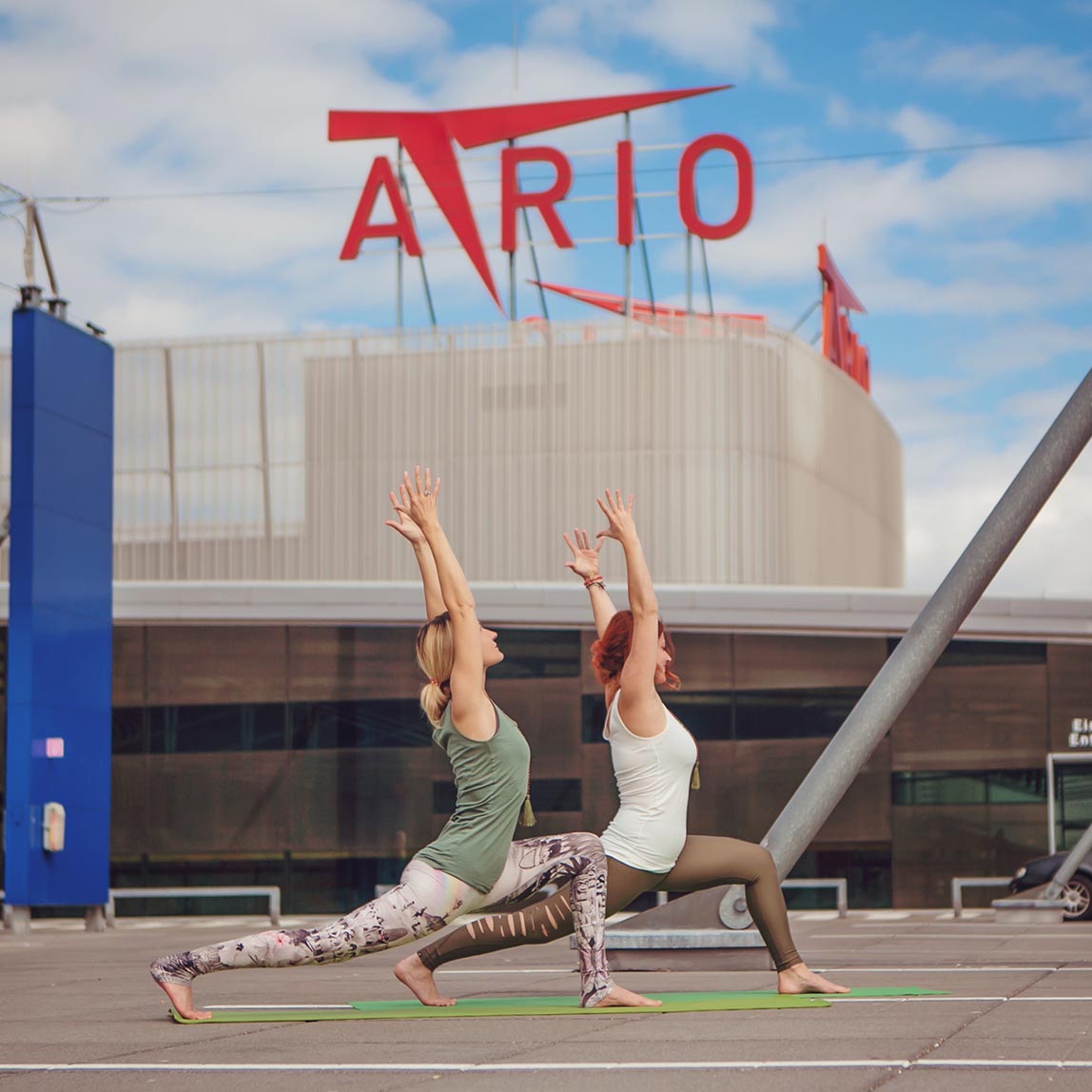 Scopri di più sull'articolo Atrio promuove il benessere psicofisico: Yoga al risveglio, sconti Lollipop e altri plus nello shopping center di Villach per tutto giugno