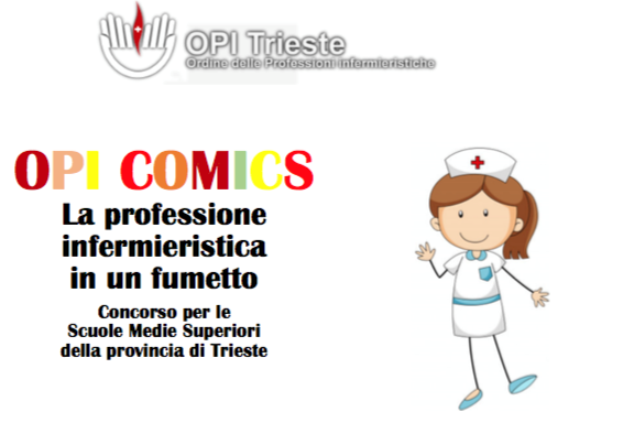 Al momento stai visualizzando L’infermiere diventa un fumetto: il concorso OPI Comics mette in gara gli studenti triestini fino al 12 luglio