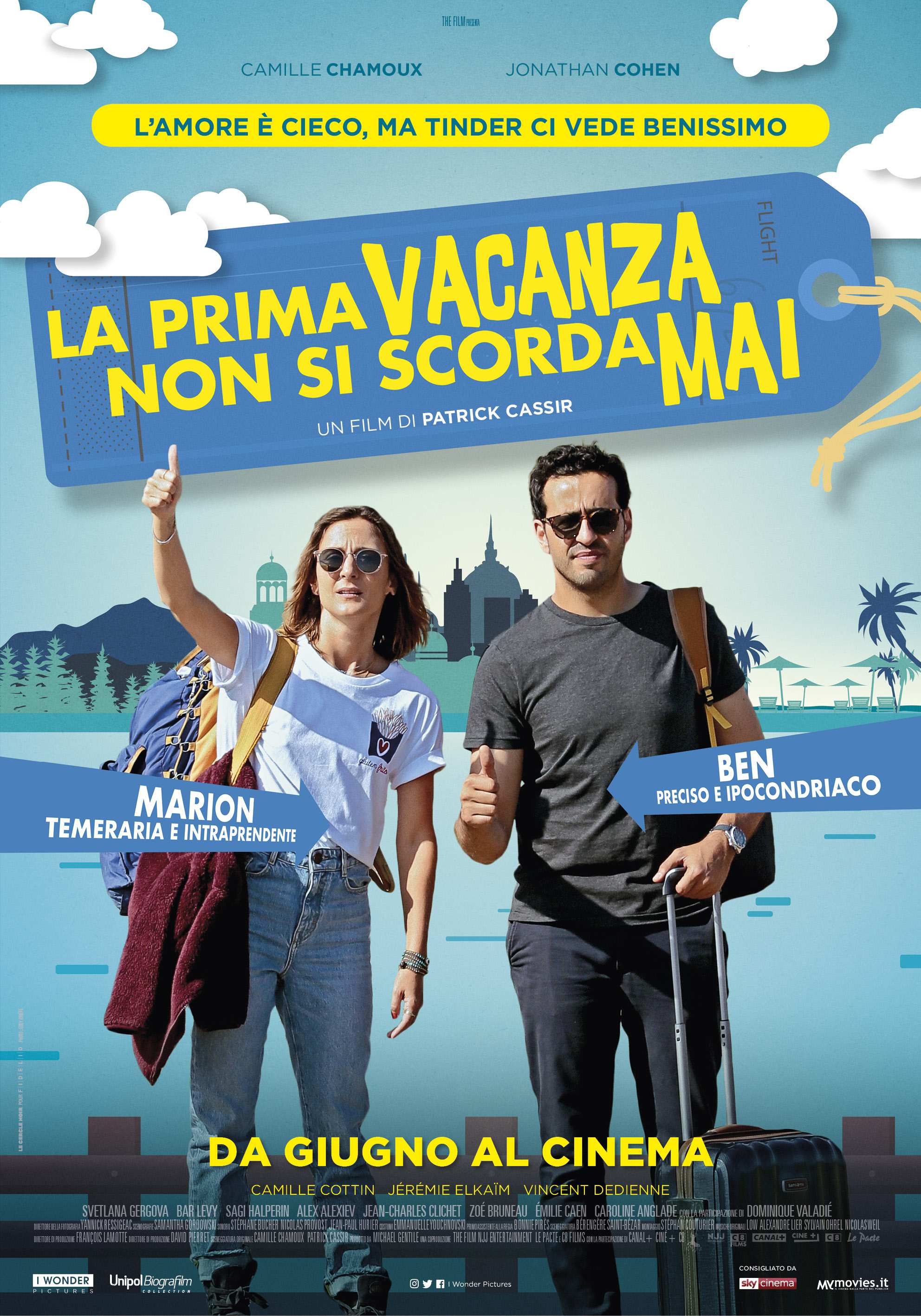 Scopri di più sull'articolo Al cinema all’aperto di piazza I Maggio approda la commedia francese “La prima vacanza non si scorda mai” martedì 23 luglio