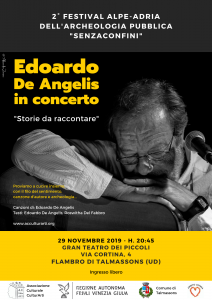 Scopri di più sull'articolo Edoardo De Angelis il 29 novembre torna in concerto a Talmassons