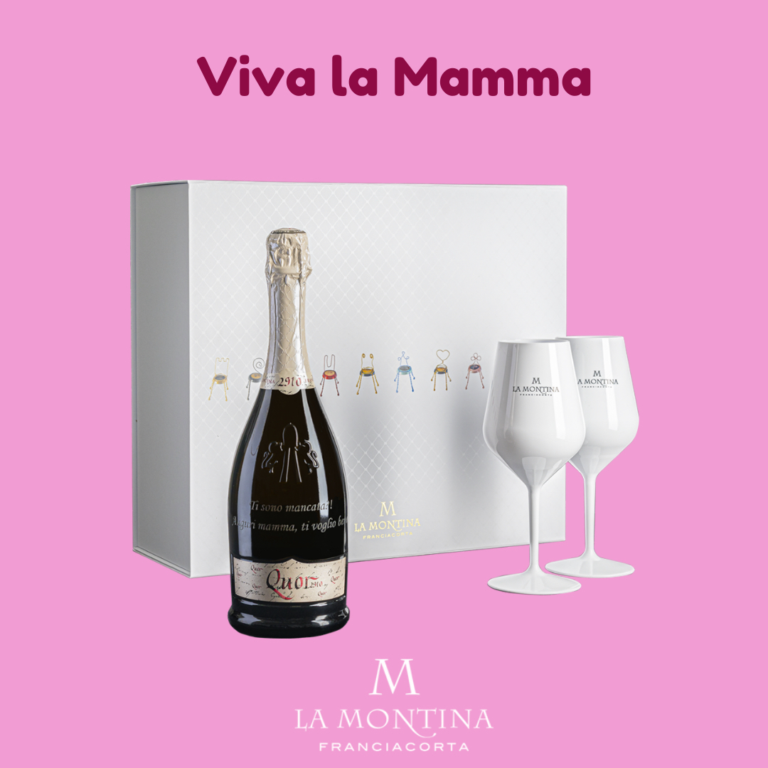 Al momento stai visualizzando Viva la Mamma, una bottiglia di Franciacorta La Montina con la tua dedica personalizzata