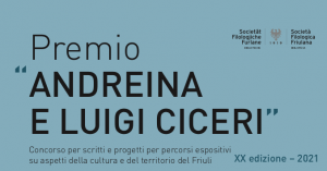 Scopri di più sull'articolo XX edizione del Premio “Andreina e Luigi Ciceri”,  presentazione lavori entro il 20 agosto