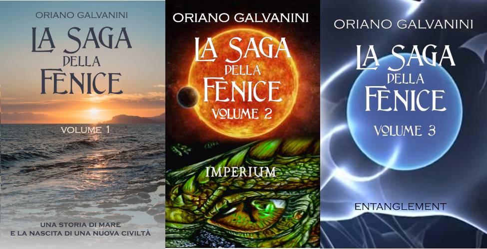 Scopri di più sull'articolo La Saga della Fenice di Oriano Galvanini, tre volumi fantascientifici