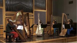 Scopri di più sull'articolo Chromatic Harp Ensemble mercoledì 24 novembre a Trieste, in sala Tartini, per  i “Concerti del Conservatorio”