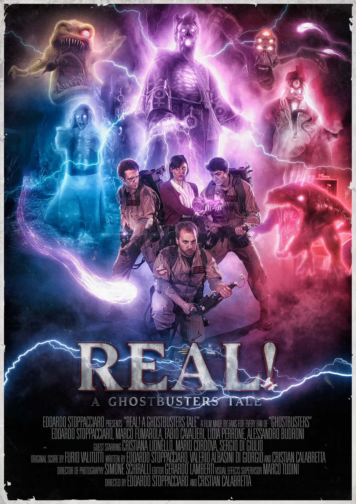 Al momento stai visualizzando “Real! – A Ghostbusters Tale”, al Visionario di Udine sabato 13 novembre il fanfilm no-profit e indipendente ispirato e dedicato a Ghostbusters. Ospiti in sala il regista e il cast