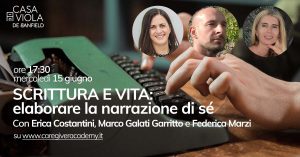 Scopri di più sull'articolo Incontro su “Scrittura e vita: elaborare la narrazione di sé” per il ciclo Obiettivo salute per caregiver mercoledì 15 giugno a CasaViola (Trieste)