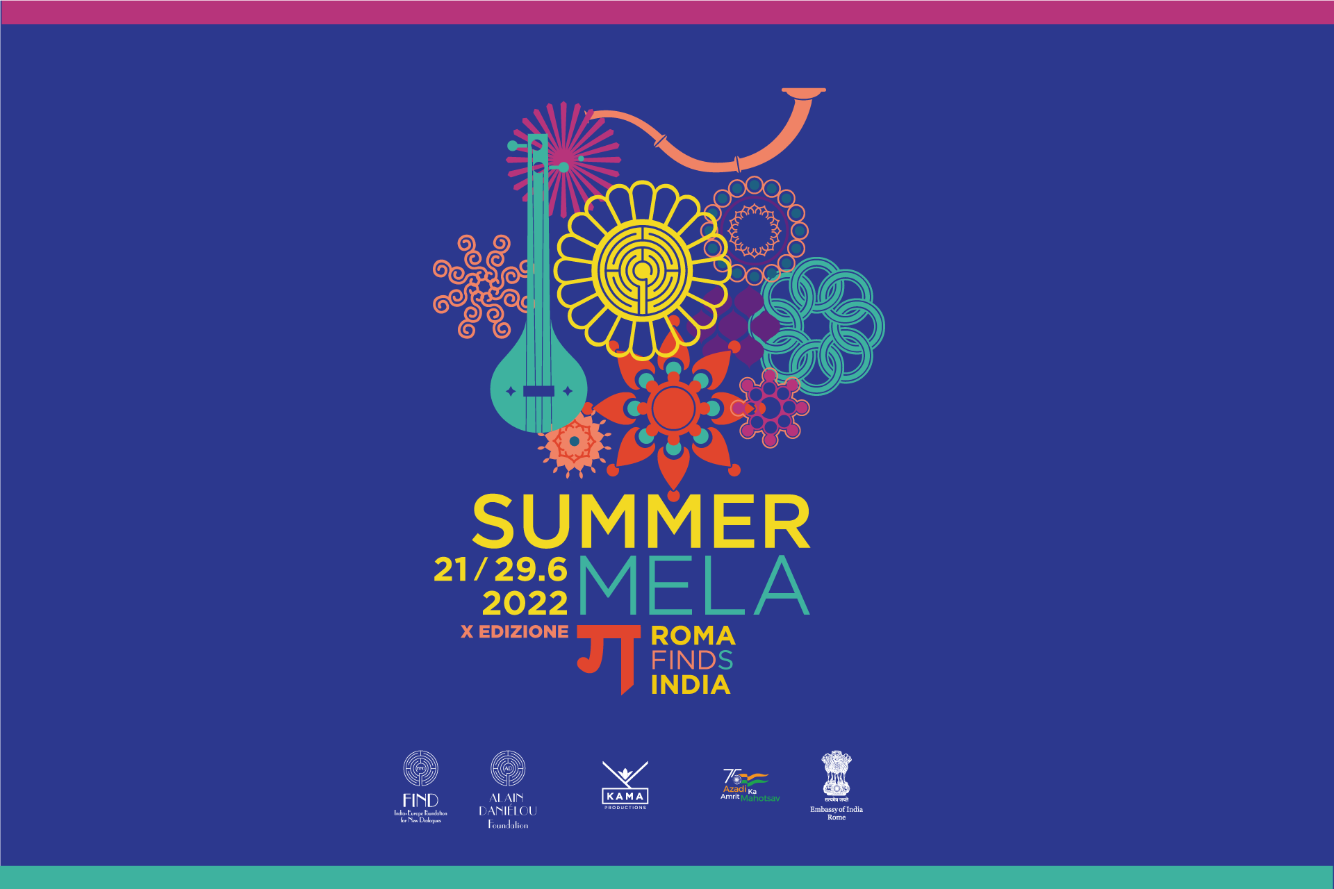 Al momento stai visualizzando SummerMela 2022: la X edizione del festival sulla cultura indiana dal 21 al 29 giugno a Roma