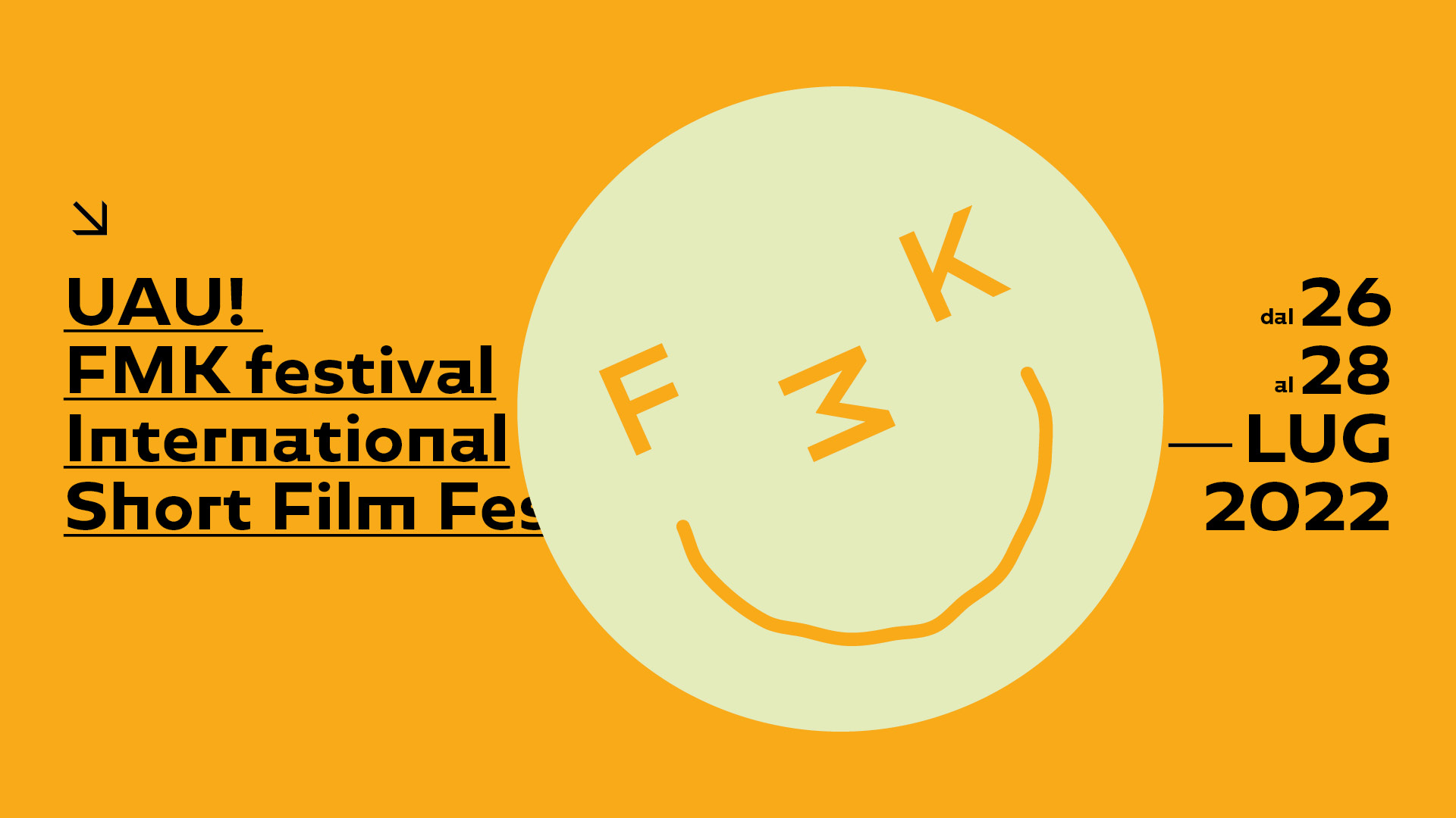 Al momento stai visualizzando FMK, il festival di cortometraggi, a Pordenone dal 26 al 28 luglio
