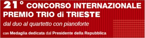Al momento stai visualizzando Premio Trio di Trieste, martedì 30 agosto la presentazione della 21ª edizione del concorso