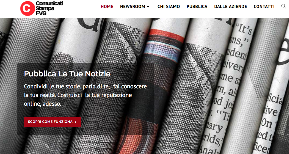 Scopri di più sull'articolo Comunicati Stampa FVG fa conoscere la tua storia, la tua azienda, la tua associazione