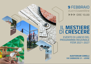 Fondi Europei, presentazione del programma regionale del FESR 2021-27 il 9 febbraio  a Udine