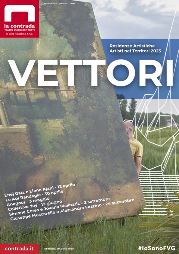 Scopri di più sull'articolo “Vettori 2023”, presentate le nuove residenze artistiche del Teatro La Contrada. Primo appuntamento con l’artista sloveno Enej Gala