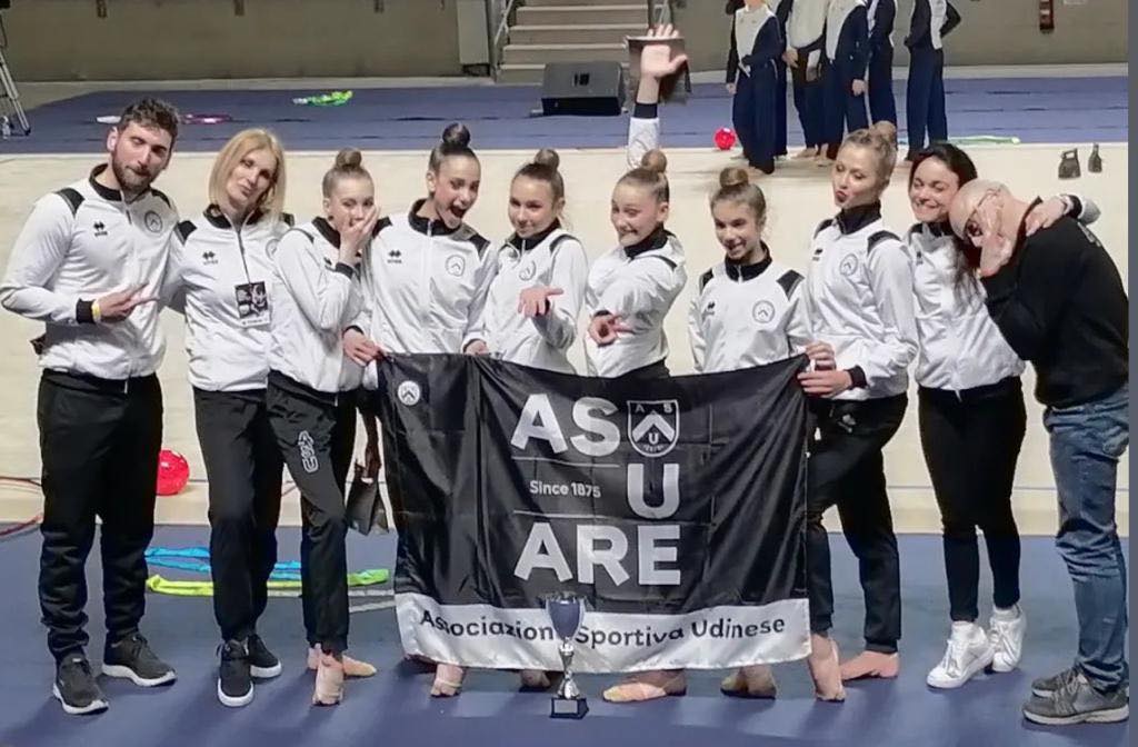 Scopri di più sull'articolo Continua la corsa della ritmica dell’ASU: confermato l’argento