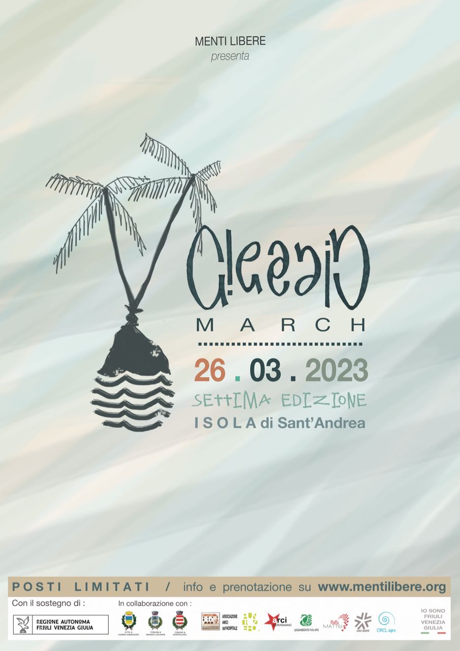 Scopri di più sull'articolo Domenica 26 marzo torna Cleanin’ March e sbarca sull’isola di Sant’Andrea