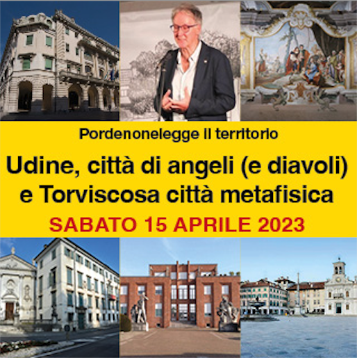 Al momento stai visualizzando Pordenonelegge il territorio: sabato 15 aprile una giornata fra Udine e Torviscosa. Guida d’eccezione il giornalista Paolo Medeossi