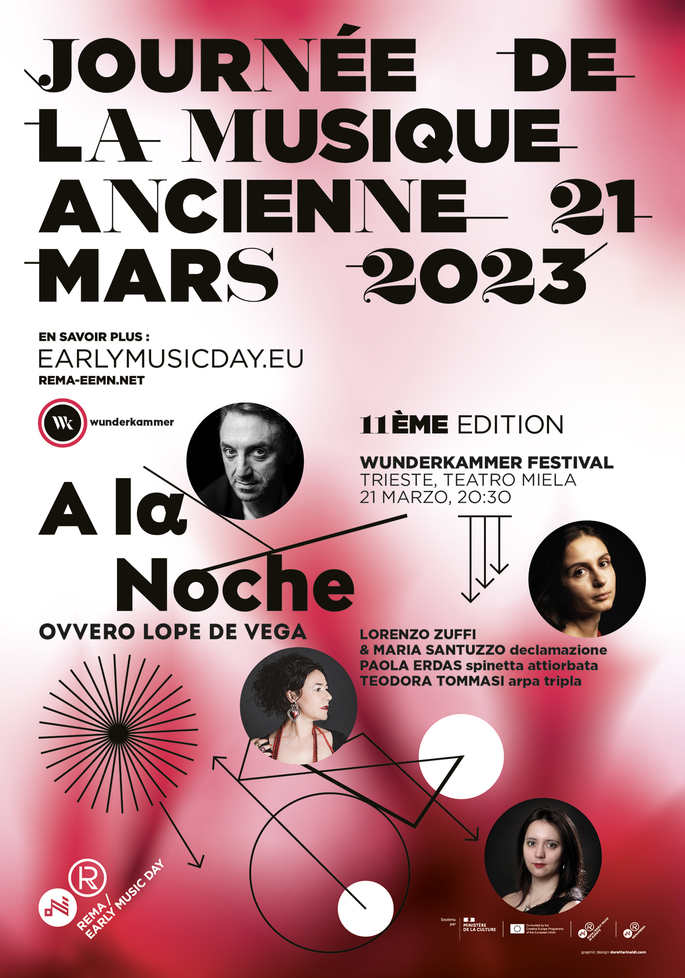 Scopri di più sull'articolo Wunderkammer porta lo spettacolo “A la Noche, ovvero Lope de Vega” a Trieste il 21 marzo in occasione della Giornata europea della musica antica della Giornata mondiale della poesia