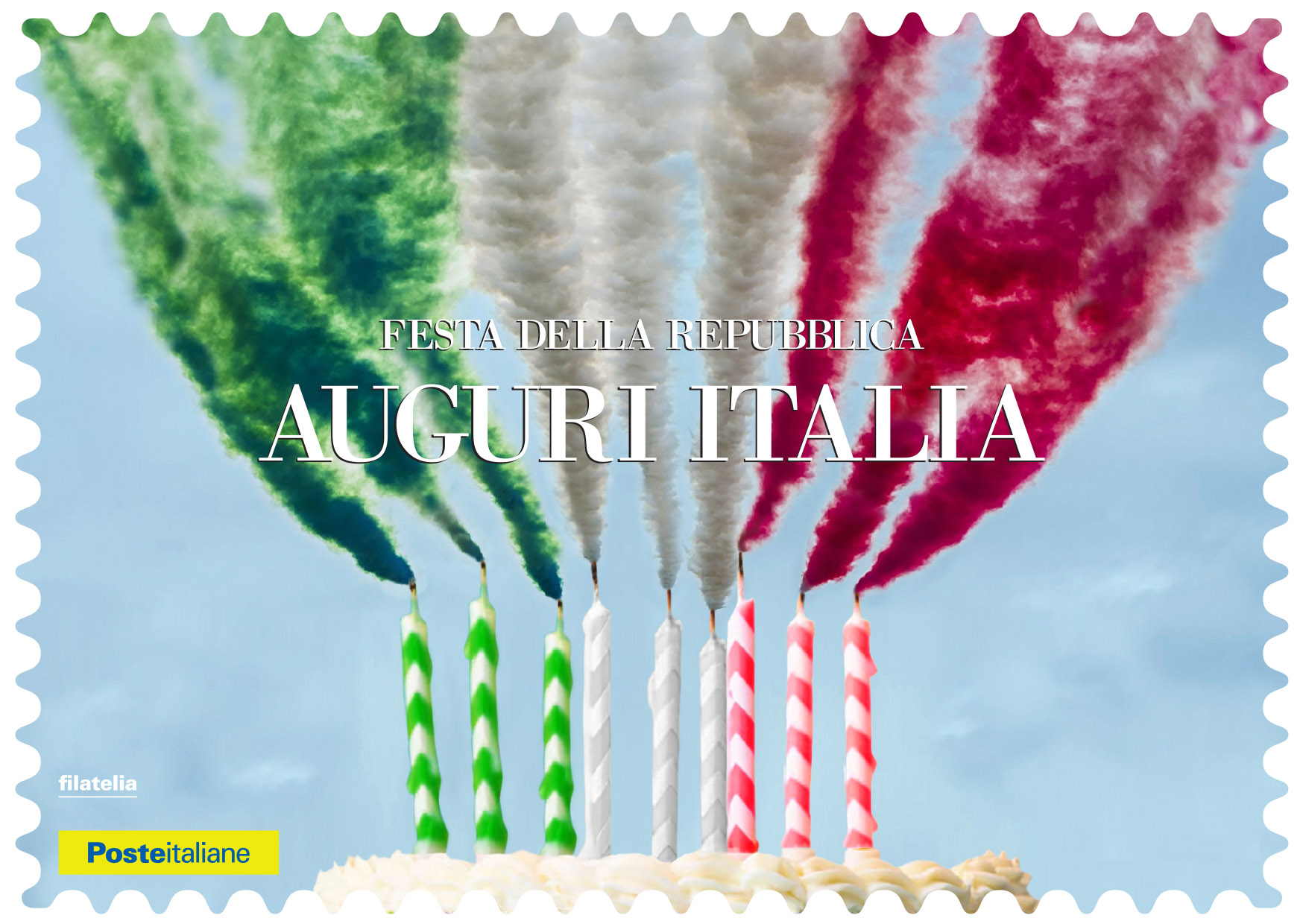Al momento stai visualizzando La cartolina della Festa della Repubblica arrivata negli uffici postali di Udine, Pordenone, Gorizia e Trieste