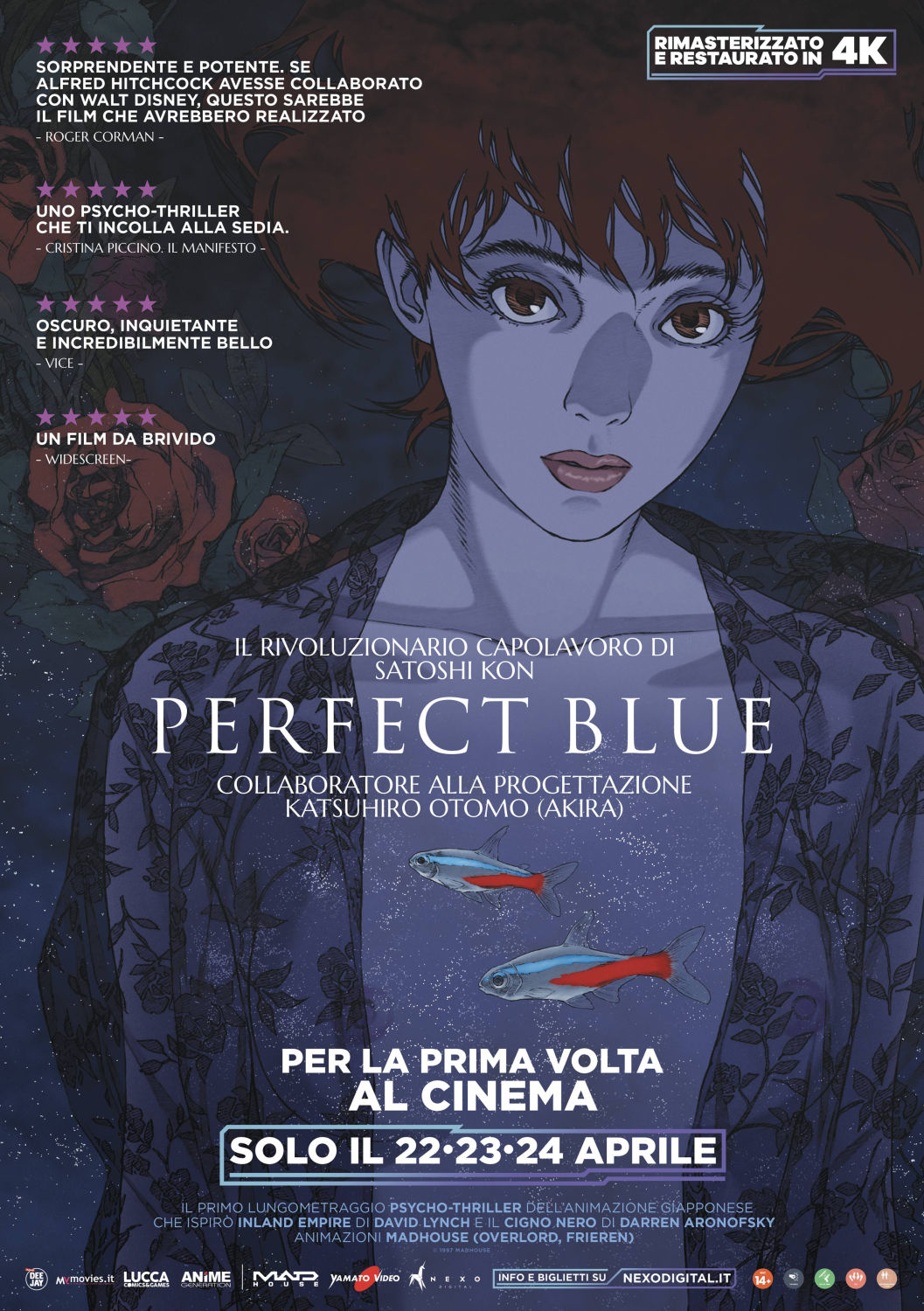 Scopri di più sull'articolo Dal 22 al 24 aprile al Visionario PERFECT BLUE, l’opera prima del leggendario Satoshi Kon in versione restaurata!